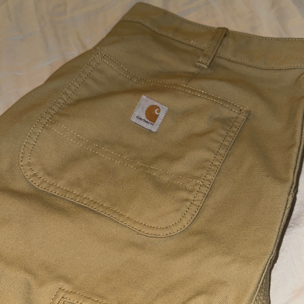 Carhartt Tan Work Pants - 12 tall